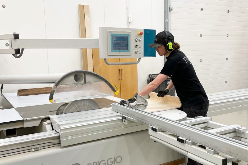 TAIVE-saunamallisto edustaa kotimaista puusepäntyötä.